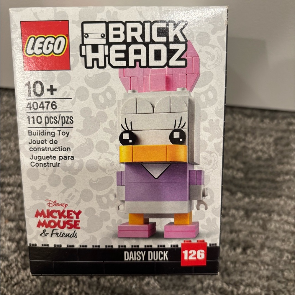 Lego brick headz 40476, Daisy Duck. Retired set, new in sealed box.